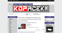 Desktop Screenshot of kopacek.cz