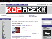 Tablet Screenshot of kopacek.cz